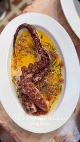 A fast-paced, music-synced montage showcasing a variety of Turkish dishes at Lokal London, including octopus, lamb chops, and baklava.