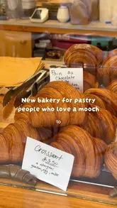 A short, engaging reel showcasing Fat Goose Bakery, featuring a variety of pastries, the shop interior, and the creator enjoying a treat outside.