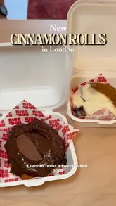 A short review of the newly opened Rise & Bun in Soho, featuring a taste test of their signature cream cheese cinnamon roll and a chocolate orange bun.