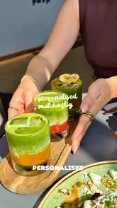 A promotional reel for Cafe Filtro in Newcastle, highlighting their unique matcha flight menu and brunch options like avocado toast and acai bowls.