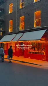 A short, aesthetic montage showcasing the interior and food of Nakimushi, a new Japanese ramen restaurant in Notting Hill.