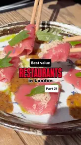 A fast-paced, engaging review of Clap London, a rooftop restaurant in Knightsbridge. The video highlights the venue's stunning views, stylish interior, and the value of their set menu, featuring various Japanese dishes and cocktails.