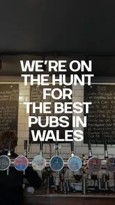 A couple visits a new pub in Cardiff called The Pig & Swill, showcasing the craft beer selection, the atmosphere, and the small plates menu.