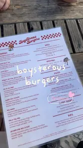 A fast-paced, engaging food review video featuring a visit to The Fountain Head pub in Brighton to try the Boysterous Burgers menu. The video showcases a wide variety of dishes, including burgers, loaded fries, oysters, and a deep-fried Mars bar, with a voiceover providing commentary.