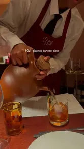 A visually appealing reel showcasing a dinner experience at Nipotina in Mayfair. The video features close-ups of cocktails, various Italian dishes like scallops and lobster ravioli, and the restaurant's intimate, Art Deco-inspired interior.