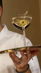 A polished montage showcasing the interior, cocktails, and Turkish cuisine at Lokal in London, featuring a variety of dishes and a warm, inviting atmosphere.