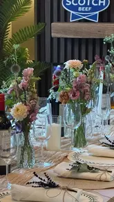 A recap of a 'Farm to Fork' event at The Wee Farm Distillery, featuring farm tours, animal interactions, and a meal showcasing local Scotch beef and lamb.
