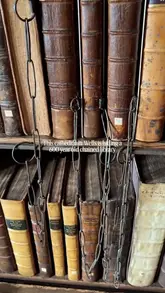 A short, atmospheric video tour of the 600-year-old chained library located within Wells Cathedral, showcasing the historic setting and the chained books.