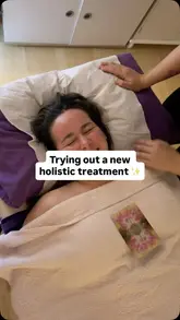A personal vlog-style video where the creator visits 'Fairy Tale Therapies' in Leith for a 90-minute holistic treatment, including a deep tissue massage, Reiki, and a sound bath. The video captures the entrance, the treatment room, and the creator's positive experience.