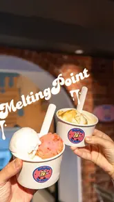 A short, upbeat promotional video for Melting Point ice cream in the Leeds Corn Exchange, featuring a variety of unique ice cream flavours and the venue's interior.