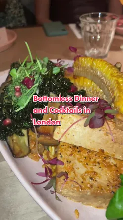 Group of friends enjoying bottomless brunch with cocktails at a trendy London restaurant, perfect for a girls' night out.