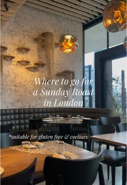 Best roast dinner in London with gluten-free options, including fried chicken wings, in a stunning Canary Wharf setting.