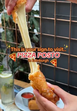 Visit Pizza Posto in Edinburgh for delicious pizza, a must-try spot for foodies exploring Scotland.
