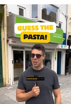 Testing Italian pasta knowledge in Cork ahead of Nonna's Kitchen event at Seventy Seven on September 13th.