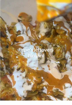 Delicious leftover Pepe's meal showcased on a plate, ready to be enjoyed.