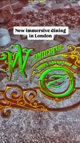 Spagnoletti restaurant in Kings Cross offers a Wizard of Oz-themed dining experience with a creative menu.