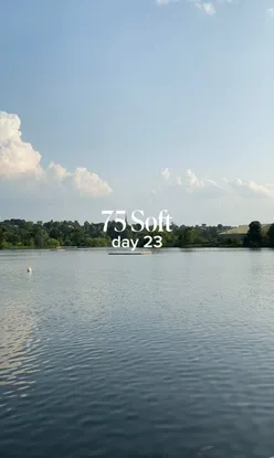 Person reflecting on body image and wellness journey, emphasizing self-care and self-improvement.