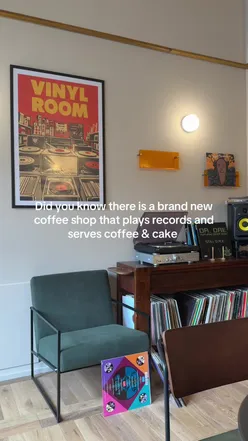 New coffee shop Brown Sugar on Govan Road, Glasgow, serving great coffee and vibrant music.