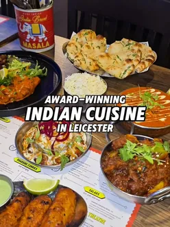 Delicious tandoori chops and dishes at My Delhi Streetery in Leicester, featuring Indian street food delights.