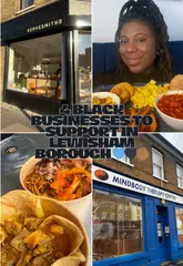 Celebrating Black History Month by highlighting Black-owned businesses in Lewisham, London, with food and wellness options.