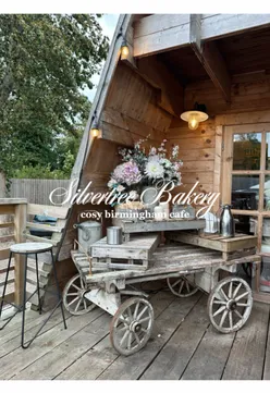 Cozy autumn scene at Silver Tree Bakery near Birmingham with pastries and warm decor 🍂🤎🍪