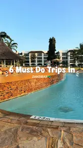 Top 6 recommended trips in Zanzibar, showcasing beautiful landscapes and unique experiences in Tanzania.