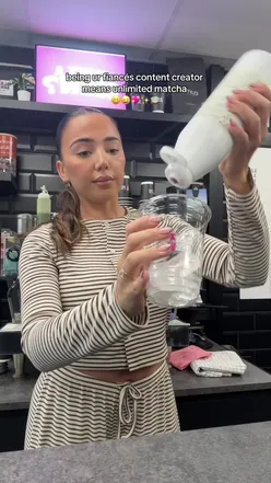 Matcha on tap at Blazin Brews, a popular Cardiff spot for matcha lovers #matchagirlies #cardifffoodie