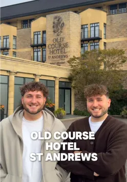 Old Course Hotel in St Andrews, adjacent to the world's oldest golf course, featuring luxury amenities and stunning views.