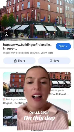 Vibrant Dublin nightlife scene featuring lively streets, lively bars, and people enjoying the atmosphere.