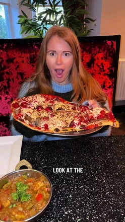 Delicious chicken chasni, donner meat, and cheesy garlic naan at Gulab in Irvine - a must-try for foodies!
