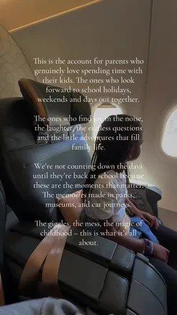 Parents enjoying quality family time filled with laughter and adventure during school holidays and weekends.