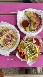 Delicious vegan tacos enjoyed at Box Tacos near St Andrews, showcasing vibrant flavors and a fun dining experience.