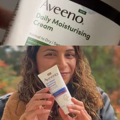 Aveeno Daily Moisturising Cream and Skin Relief Ointment for winter skincare and hydration.