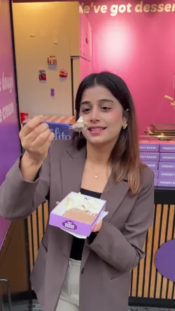 Delicious cookie dough treats showcased at My Cookie Dough in Camden Market, London.
