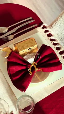 Christmas 2025 🤍#christmas #tablesetting #dining #2026 
