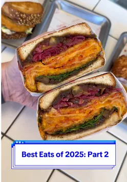 Best eats of 2025 part 2: @crunch #londonfood #sandwich #soho #london 