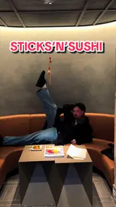 Delicious meal at Sticks’n’Sushi in Glasgow; vibrant sushi dishes creating a perfect dining experience.