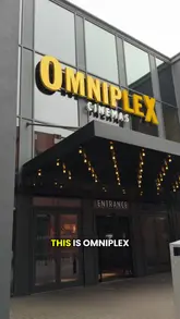 A short, engaging video tour of the Omniplex Cinema in Sunderland, highlighting the lobby, concession area, and seating. The creator provides a voiceover sharing their first-time experience, showcasing the food options like pizza and nachos, and the overall atmosphere of the venue.