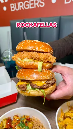 📍 @Love Rockafellas Marston Green #birminghamfood #halalfood #halalbirmingham #burgers #wheretoeat 