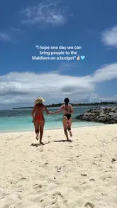 Adventure seekers exploring the Maldives on a budget with Say Yes! Adventures in vibrant beachfront locations.