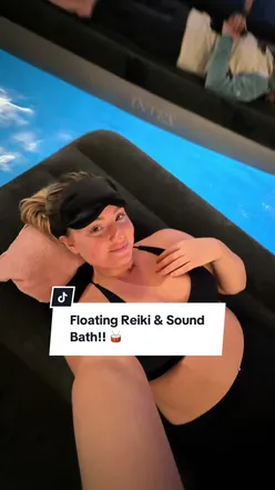 Floating reiki & sound bath in Chester!! @internalbloom111 