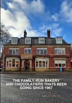 This spot in Whitefield has been going since 1967, and they sell everything from chocolate, cakes, sandwiches, freshly baked bread, and afternoon tea. 📍Slattery, Bury New Road, M45 6GE Opening times: Tue - Sat, 9am - 5pm Sun / Mon, closed #eatmcr #bakerymanchester #familyrunbusiness #localstories #chocolateshop 