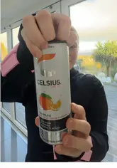 Sampling new Celsius energy drink flavors in a vibrant setting with fitness vibes #celsius #energydrink #newfoodfindsuk