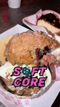 Delicious Soft Core dessert at ESF in Edinburgh, showing a delightful gourmet treat that revives dessert joy.