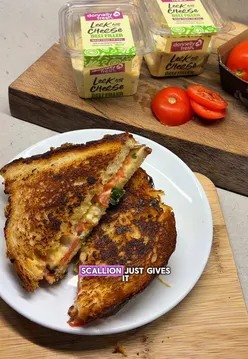 Delicious cheese toasty from the sambo series featuring @donnelly fresh cheese, perfect for lunch.