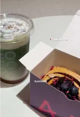 A vlog-style review of Cinnamood in Dublin, where the creator visits the bakery to try their cinnamon rolls and matcha drink. The video provides a tour of the shop, shows the menu and display, and offers an honest critique of the food's texture.