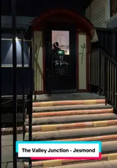 The video provides a brief tour of The Valley Junction, a restaurant housed in a train carriage in Jesmond. It features shots of the exterior and a variety of Indian dishes, including chicken wings, kebabs, curries, and naan bread, accompanied by a voiceover.