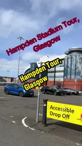 A vlog-style tour of Hampden Park stadium in Glasgow, covering the cafe, dressing rooms, tunnel, pitch, and the Scottish Football Museum.