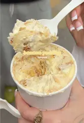 Creamy banana pudding dessert from Vnilla in London.