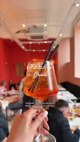A short, energetic video featuring a visit to Grosso in Glasgow. The creator highlights the warm atmosphere and specific dishes, including pizza, pasta, and an Aperol Spritz, while providing a personal recommendation.